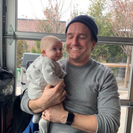 Gus Williams Dudson has become a big brother now.